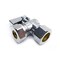 Thrifco Plumbing 5/8 Inch Comp x 1/2 Inch Slip Joint Quarter Turn Brass Angle Stop Valve 4406464 - alternate 3